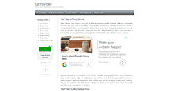 Desktop Screenshot of gameproxy.org